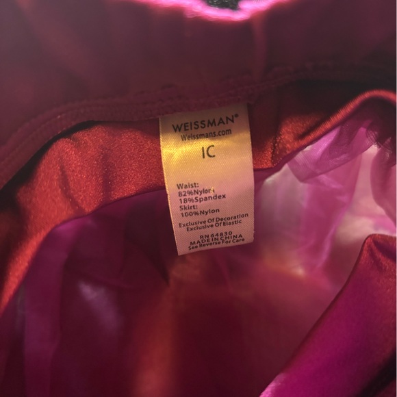 Weissman Black and Pink A-Line Tulle Skirt kids - Picture 3 of 3